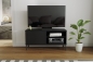 Preview: TV-Kommode ERISTO small schwarz für Wohnzimmer | www.artigo.at